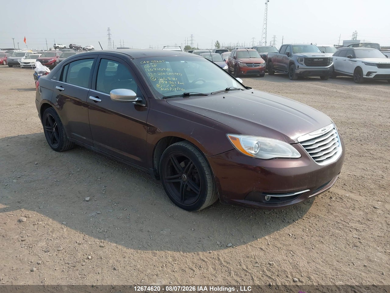 1C3CCBCG5CN266571 · 2012 CHRYSLER 200 LIMITED