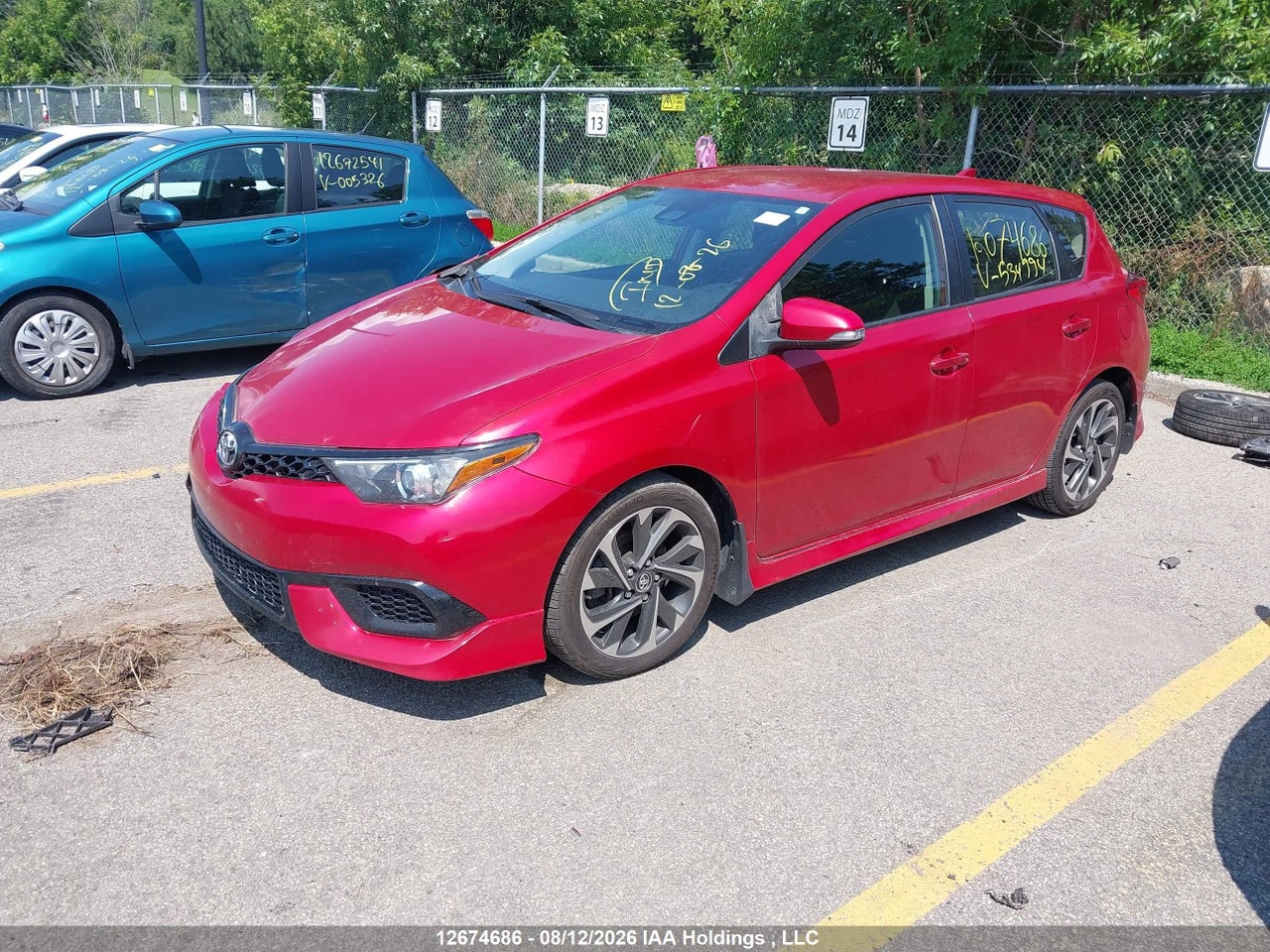 JTNKARJE2HJ534994 · 2017 TOYOTA COROLLA iM · 2/21