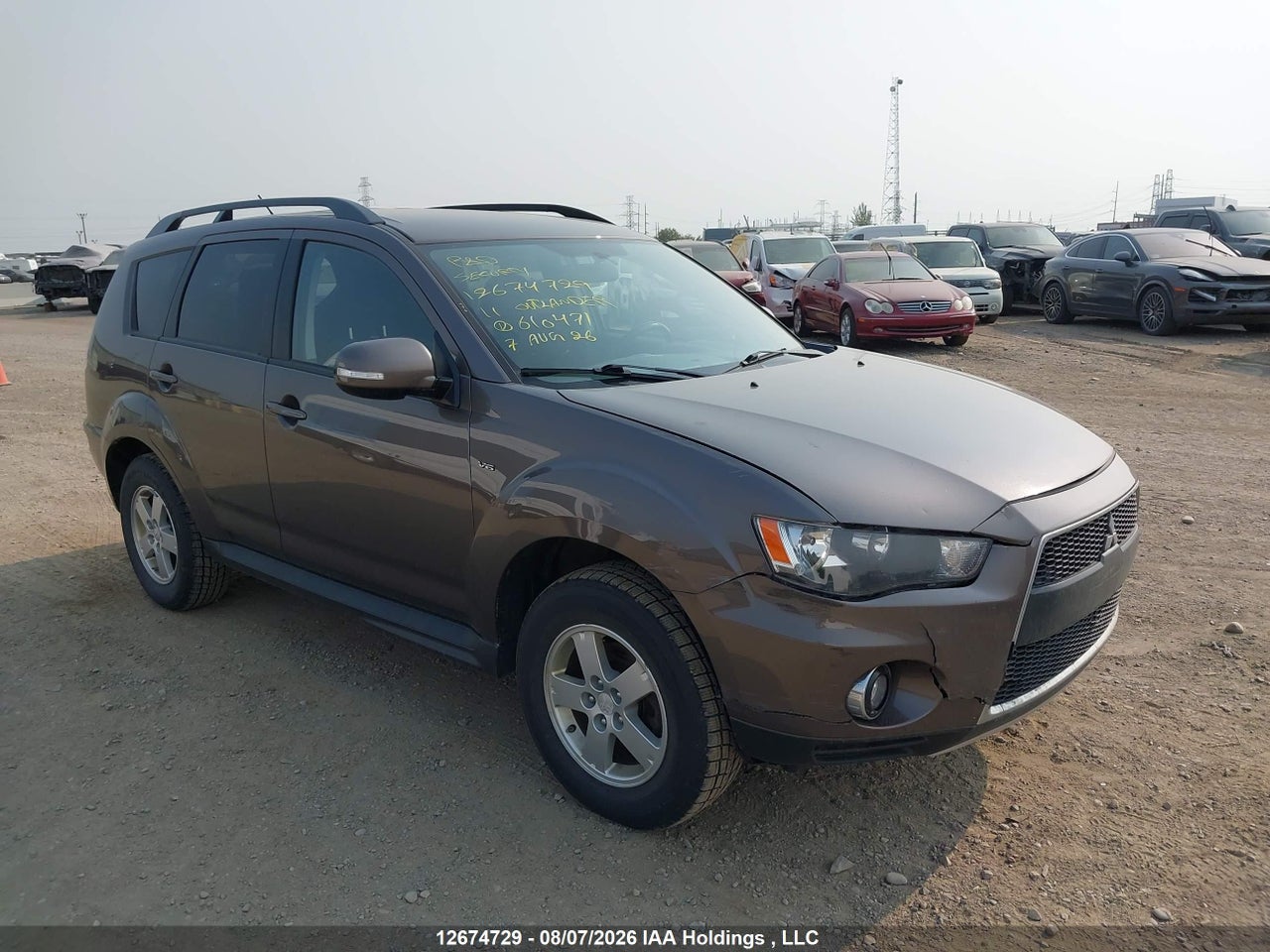 JA4JT3AXXBU610471 · 2011 MITSUBISHI OUTLANDER LS