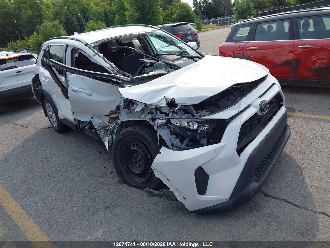 2T3Z1RFV1MC113888 · 2021 TOYOTA RAV4 LE