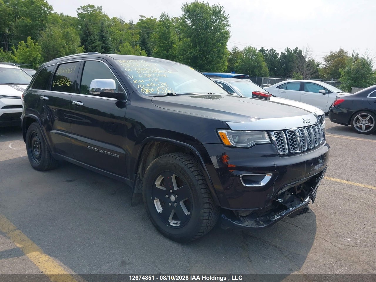 1C4RJFCM9JC432446 · 2018 JEEP GRAND CHEROKEE OVERLAND