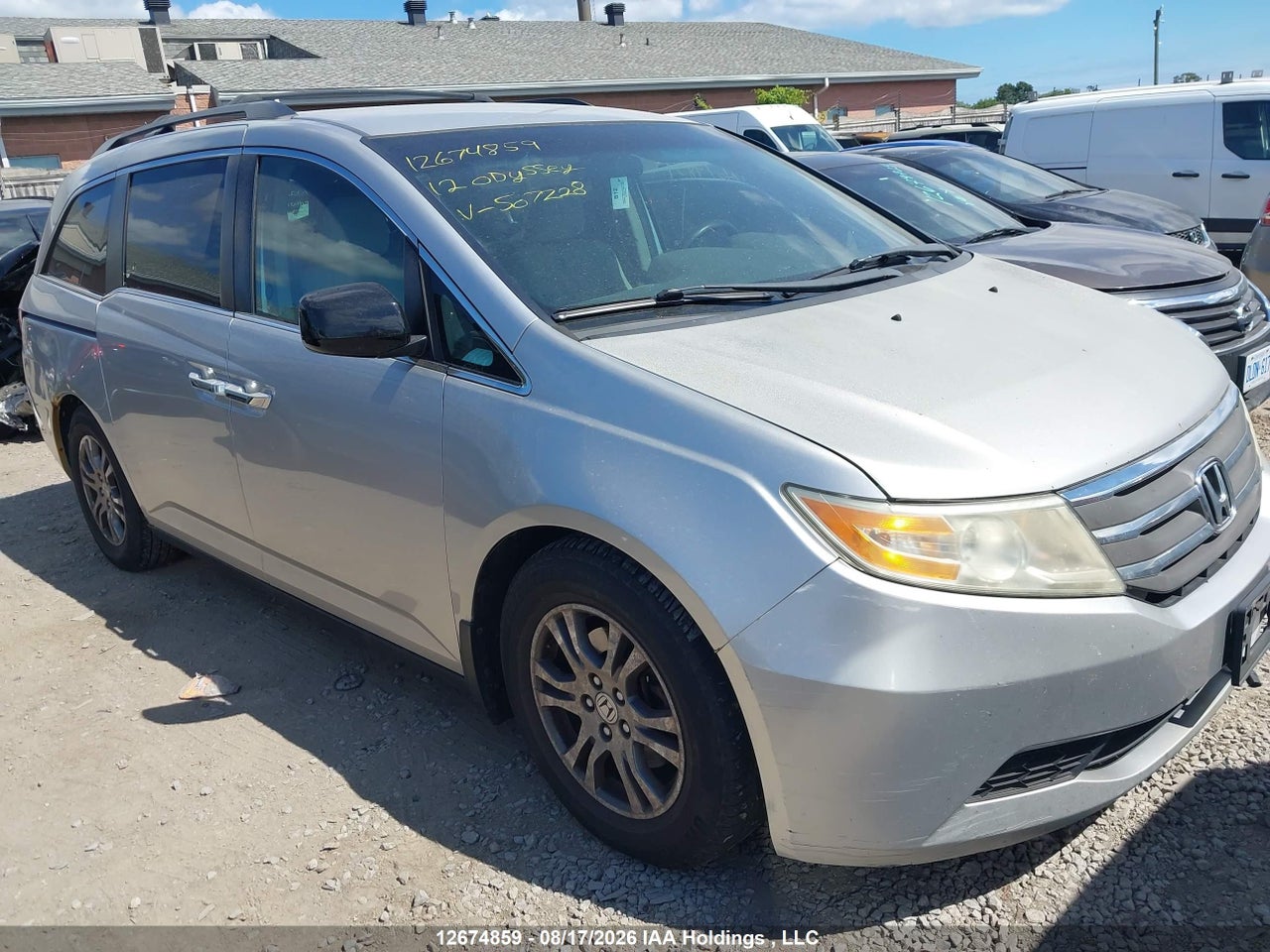 5FNRL5H49CB507228 · 2012 HONDA ODYSSEY EX