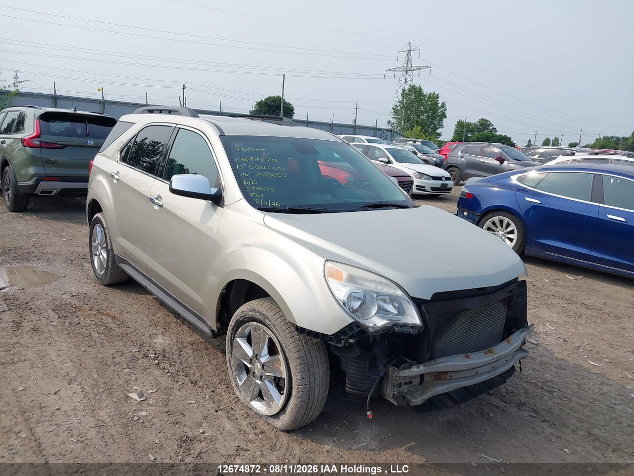 2GNFLGEK7F6225057 · 2015 CHEVROLET EQUINOX