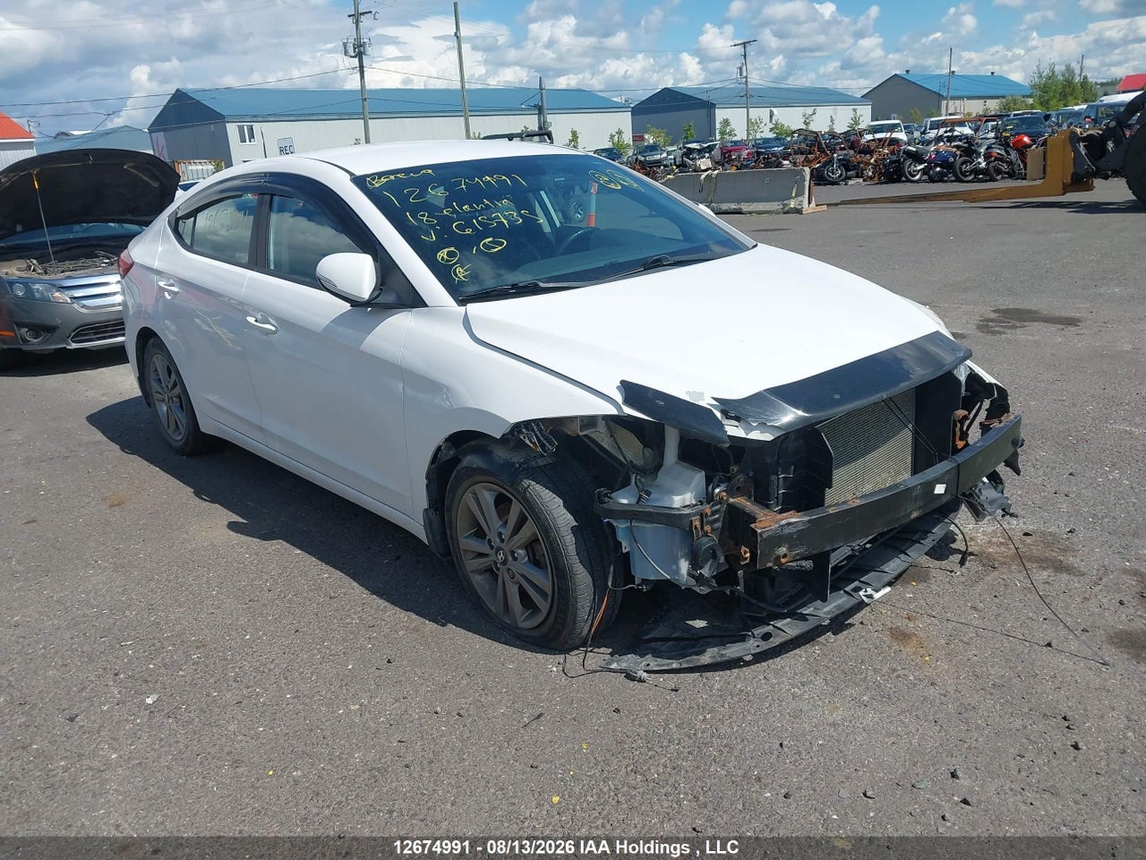 KMHD84LF9JU615735 · 2018 HYUNDAI ELANTRA GL