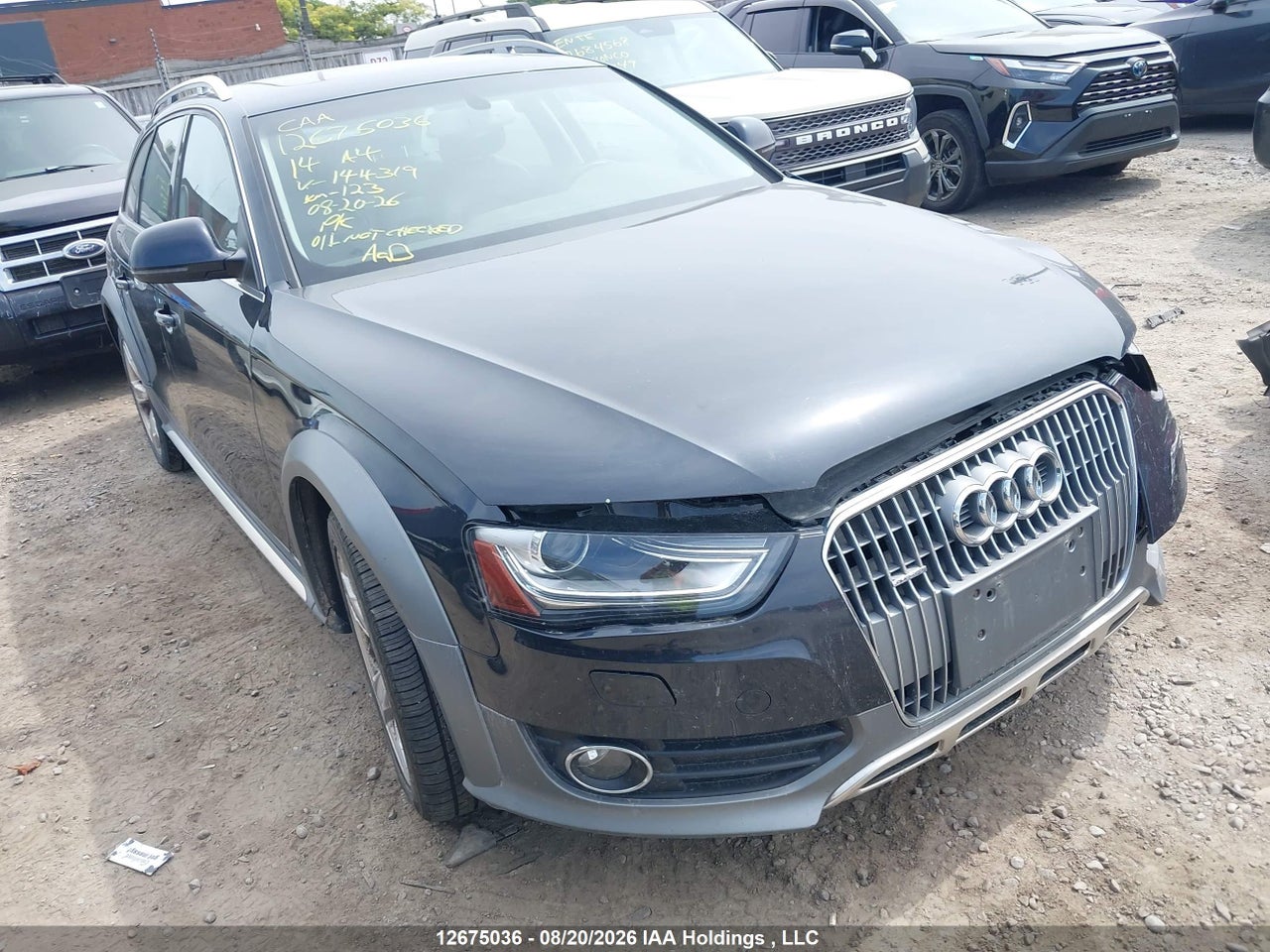 WA1UFCFL7EA144319 · 2014 AUDI A4 ALLROAD 2.0 PROGRESSIV