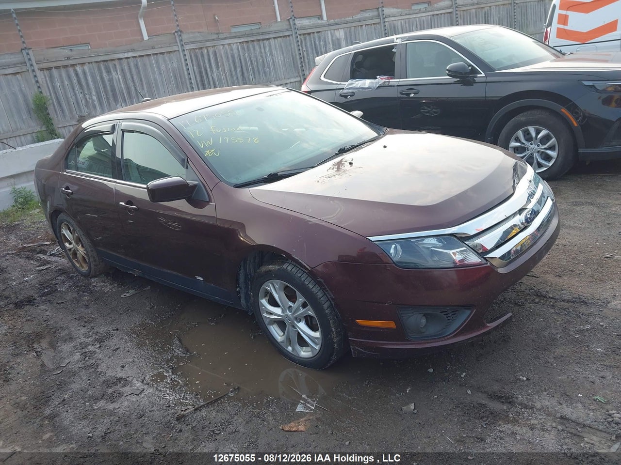 3FAHP0HA1CR195578 · 2012 FORD FUSION SE