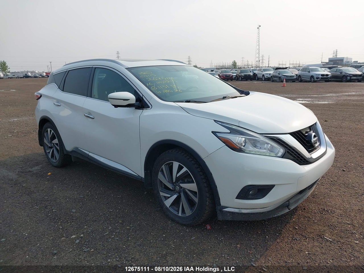 5N1AZ2MH7GN113135 · 2016 NISSAN MURANO PLATINUM/SL/SV