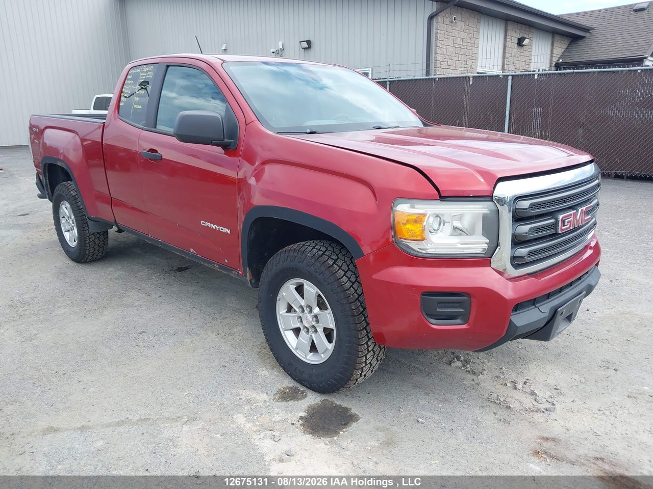1GTH6BE39G1205420 · 2016 GMC CANYON