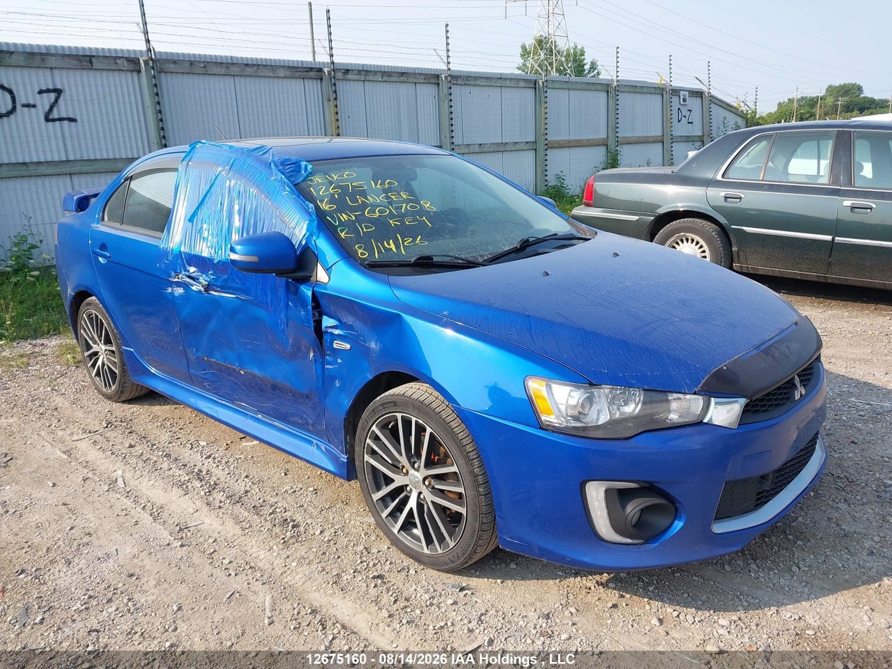 JA32U8FW0GU601708 · 2016 MITSUBISHI LANCER