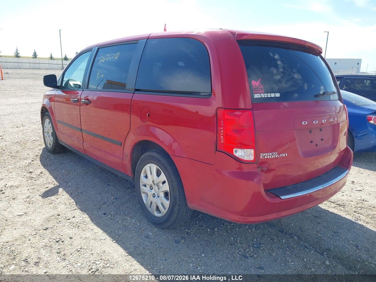 2015 DODGE GRAND CARAVAN SE/SXT · 3/19