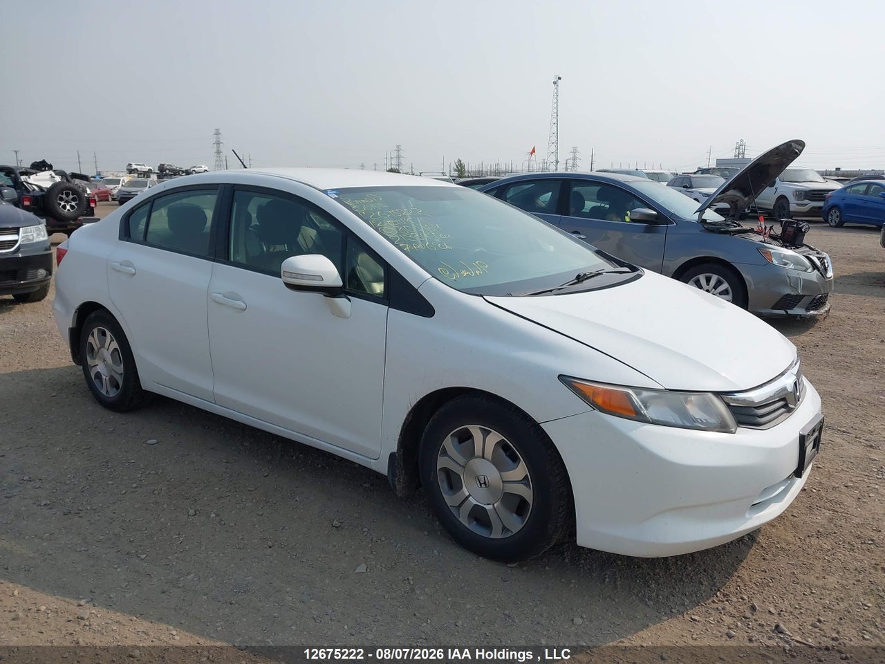 JHMFB4F2XCS800154 · 2012 HONDA CIVIC HYBRID