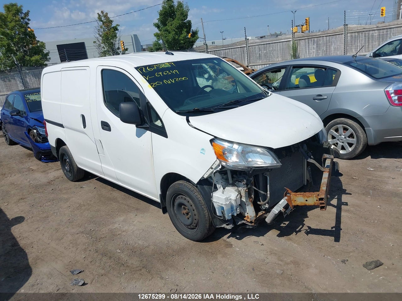 3N6CM0KN6LK696349 · 2020 NISSAN NV200 S/SV