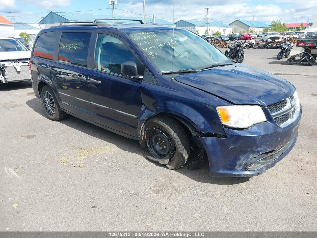 2C4RDGBG1ER341015 · 2014 DODGE GRAND CARAVAN SE