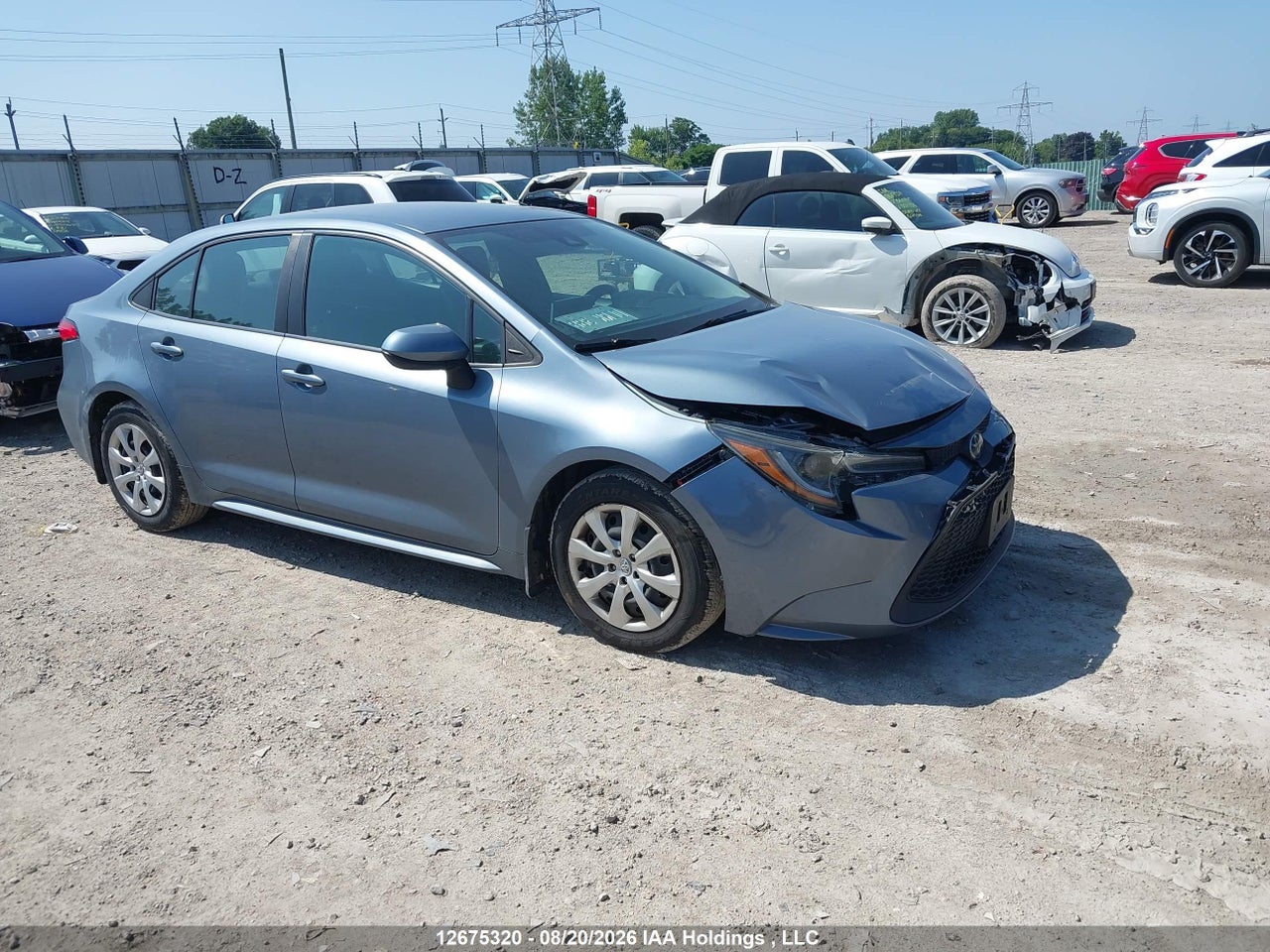 5YFBPRBE9LP033221 · 2020 TOYOTA COROLLA LE