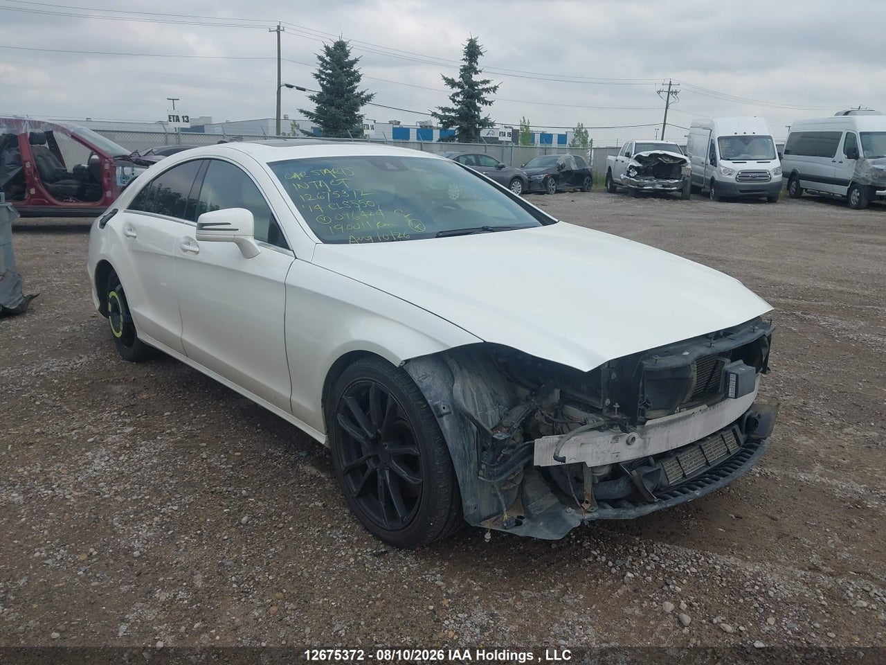 WDDLJ9BB7EA096424 · 2014 MERCEDES BENZ CLS 550