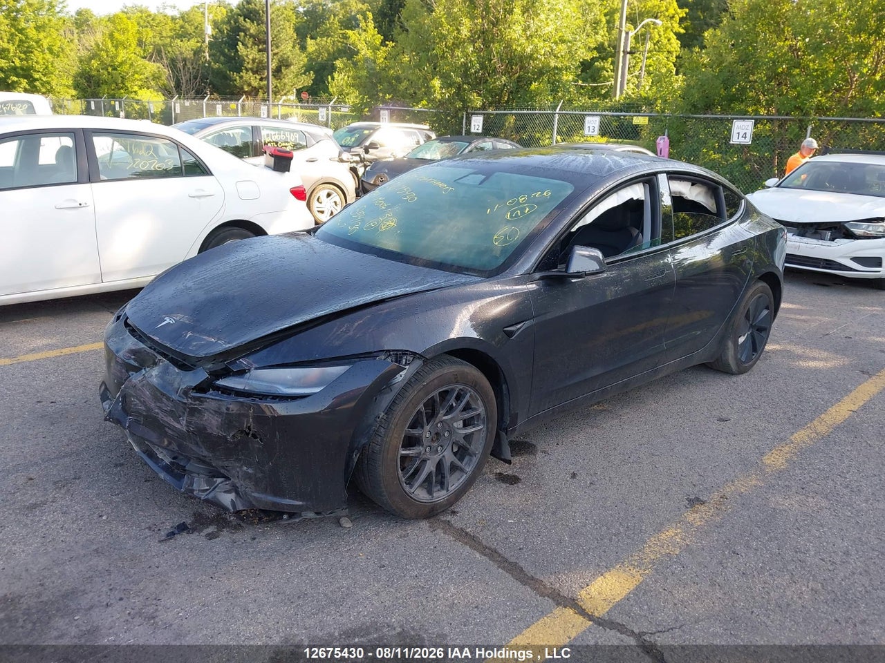 5YJ3E1EB0RF854130 · 2024 TESLA MODEL 3 LONG RANGE · 2/19