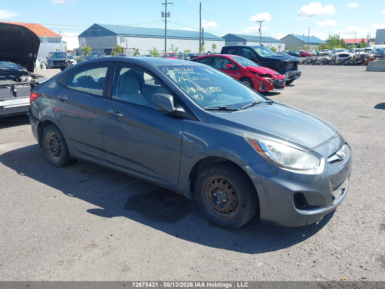 KMHCT4AE7DU426588 · 2013 HYUNDAI ACCENT GL