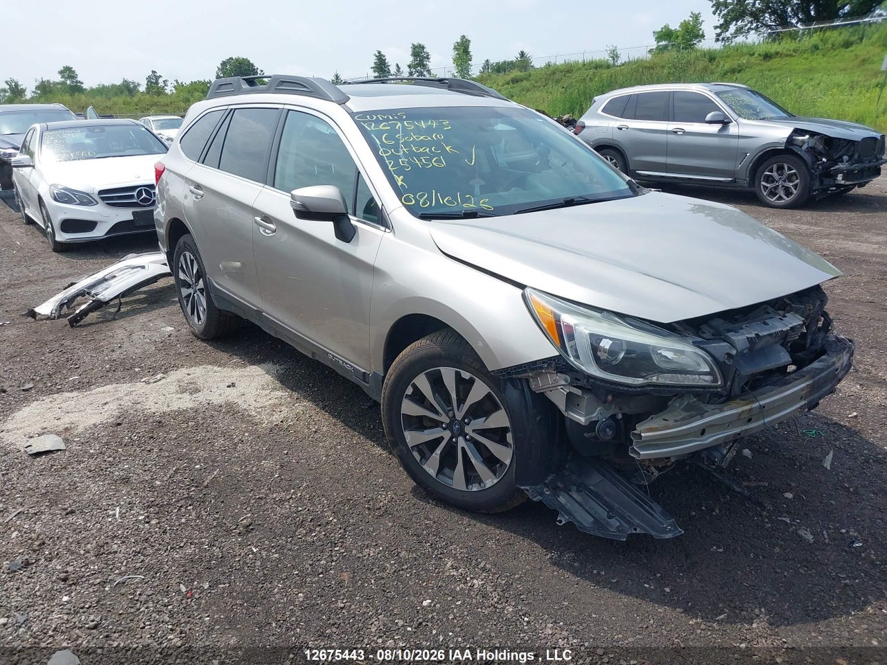 4S4BSCNC9G3254561 · 2016 SUBARU OUTBACK 2.5I LIMITED PACKAGE