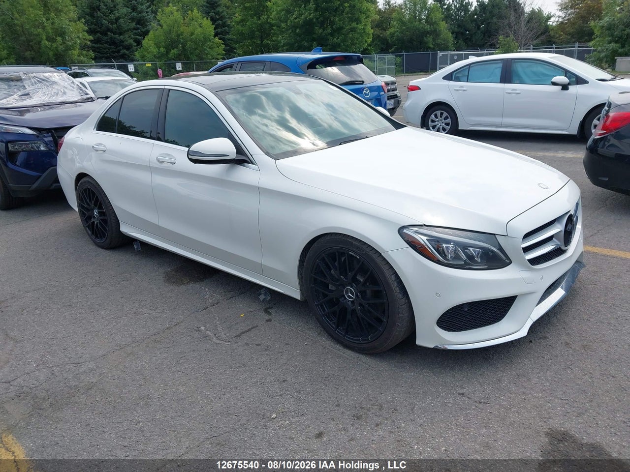55SWF4KB8GU123229 · 2016 MERCEDES BENZ C 300 4MATIC