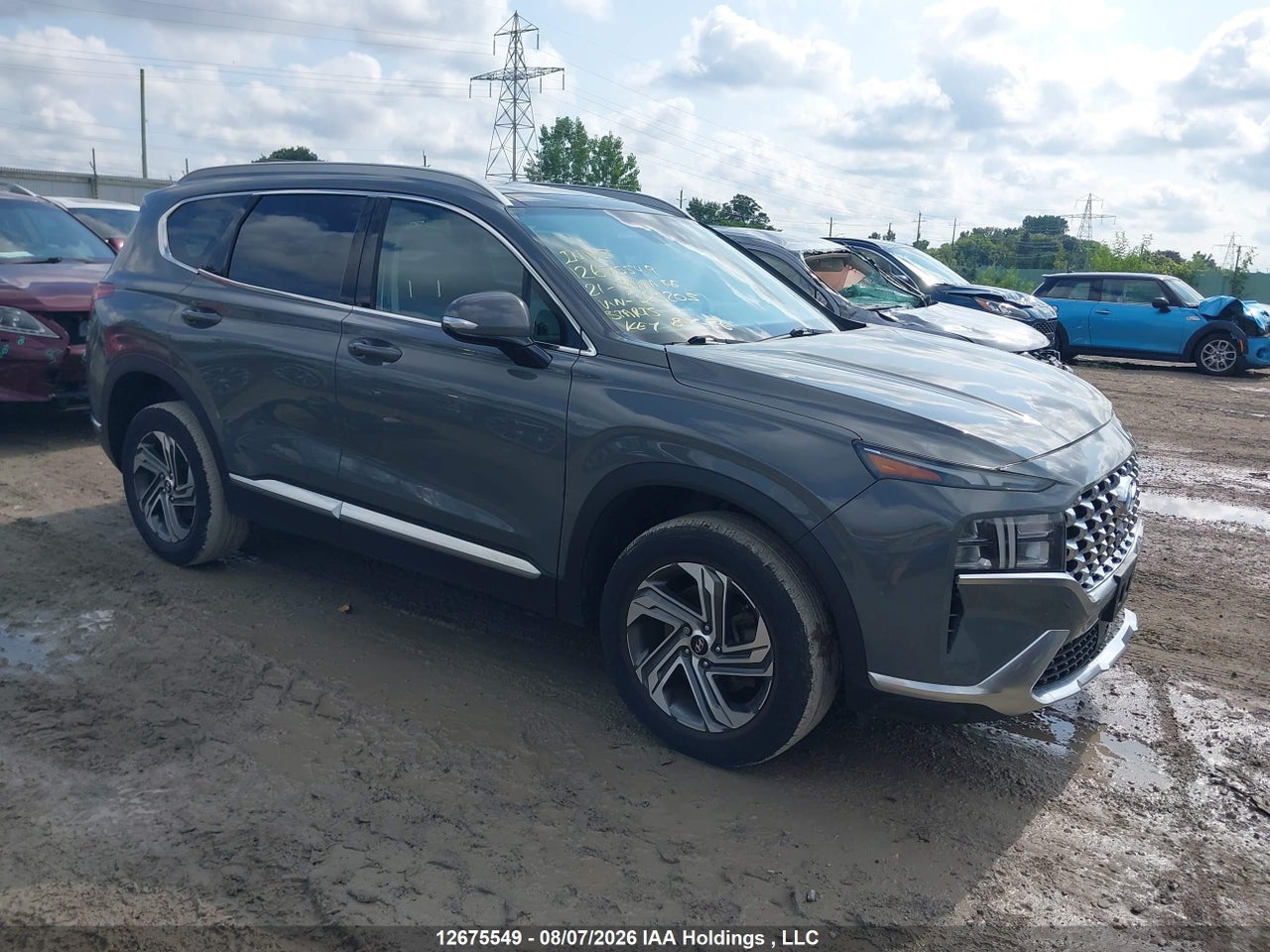 5NMS3DAJ2MH325205 · 2021 HYUNDAI SANTA FE