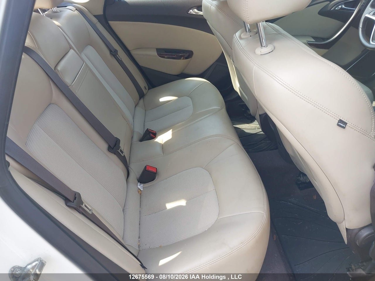 1G4PP5SK6C4160091 · 2012 BUICK VERANO · 8/19