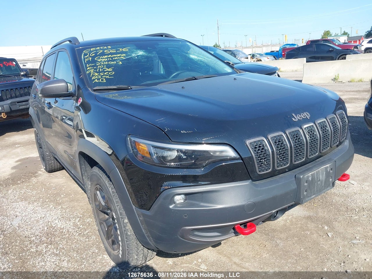 2019 JEEP CHEROKEE TRAILHAWK