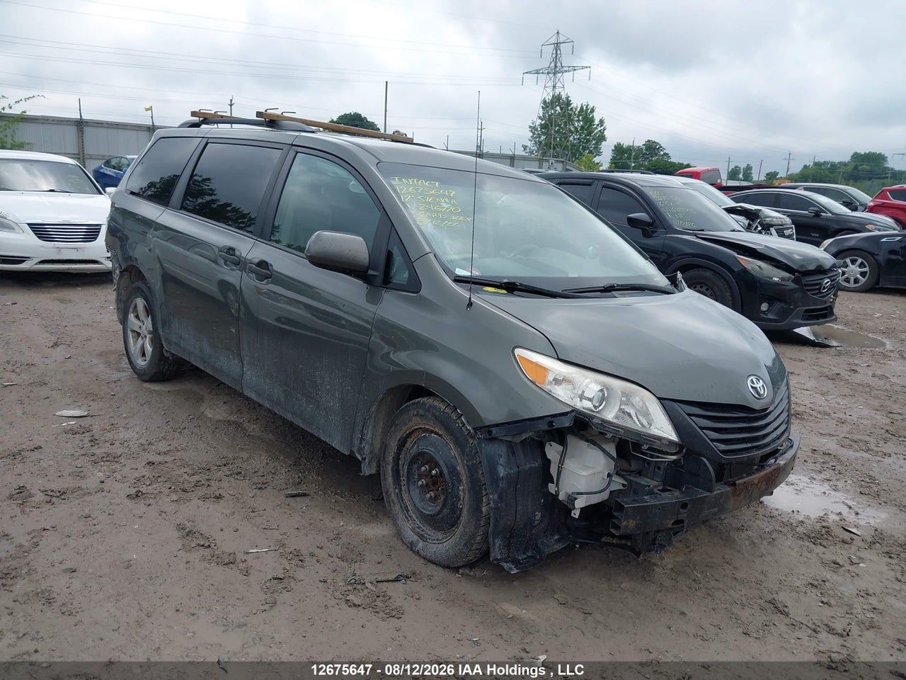 5TDZK3DC4CS246770 · 2012 TOYOTA SIENNA