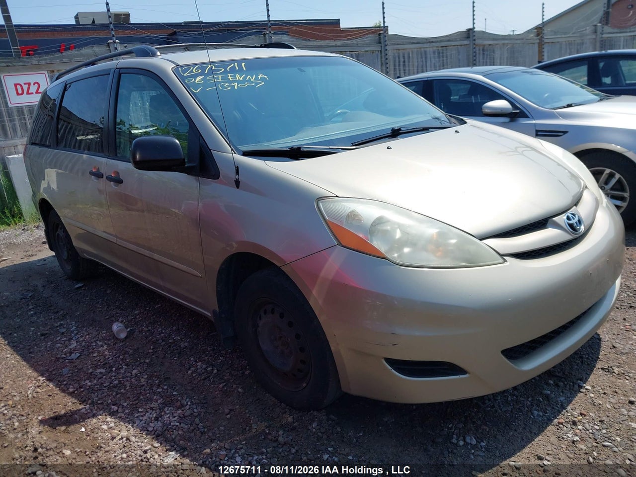 2008 TOYOTA SIENNA CE