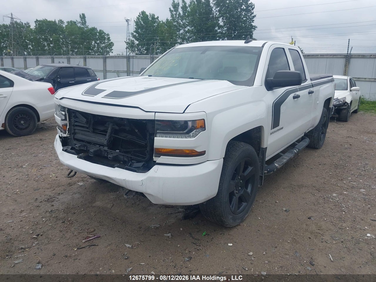 1GCVKPEC7JZ249338 · 2018 CHEVROLET SILVERADO 1500 CUSTOM · 2/20