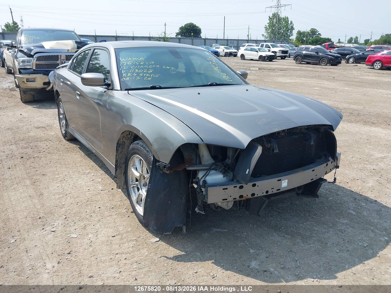 2C3CDXHG4CH113028 · 2012 DODGE CHARGER SXT