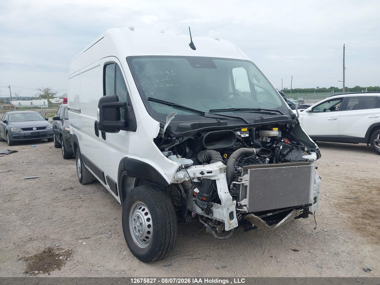 3C6LRVCGXSE541826 · 2025 RAM PROMASTER 2500 HIGH ROOF