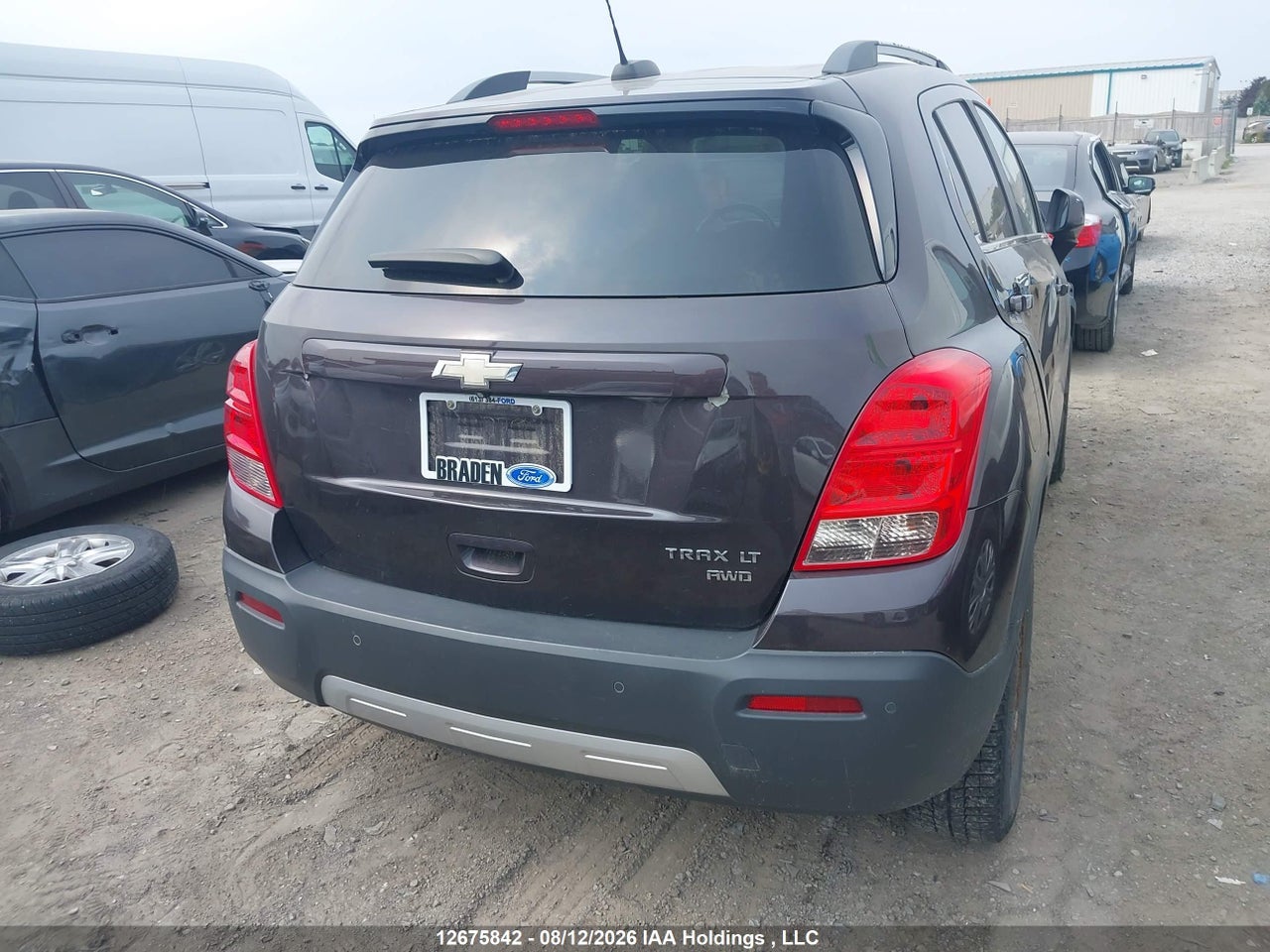 3GNCJSSB4FL121069 · 2015 CHEVROLET TRAX 2LT · 4/16