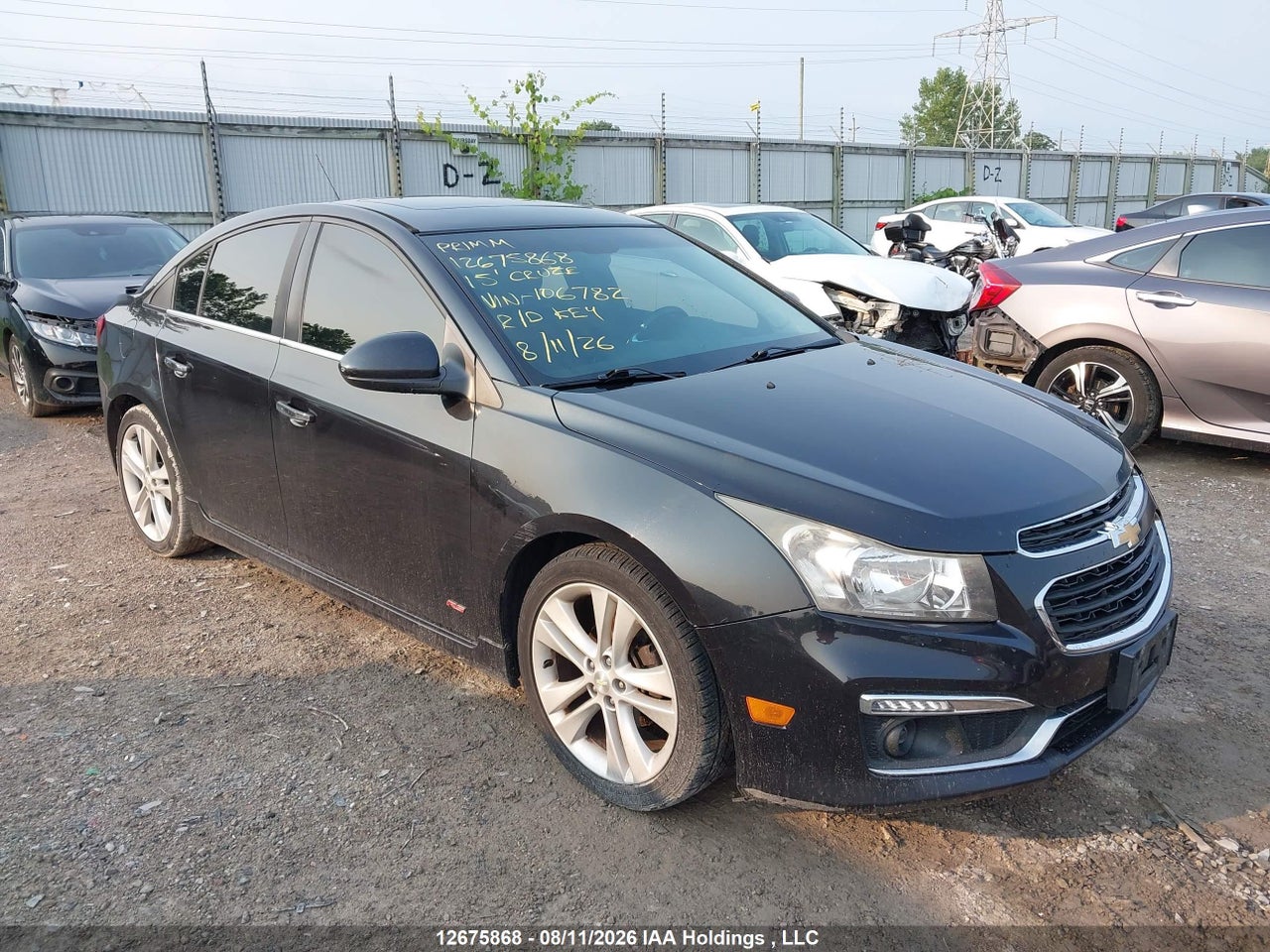 2015 CHEVROLET CRUZE 2LT