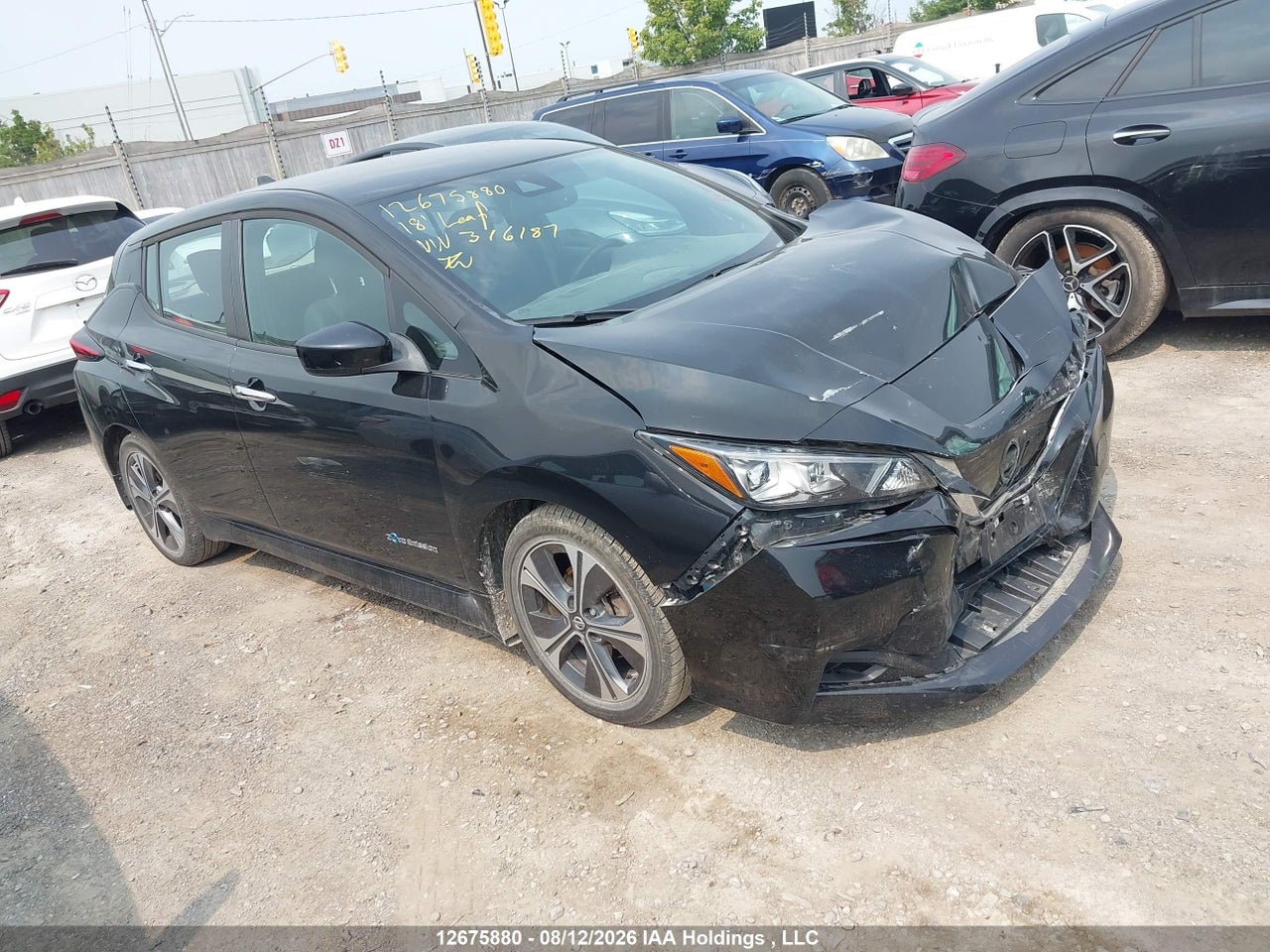 1N4AZ1CP0JC316187 · 2018 NISSAN LEAF S/SL/SV