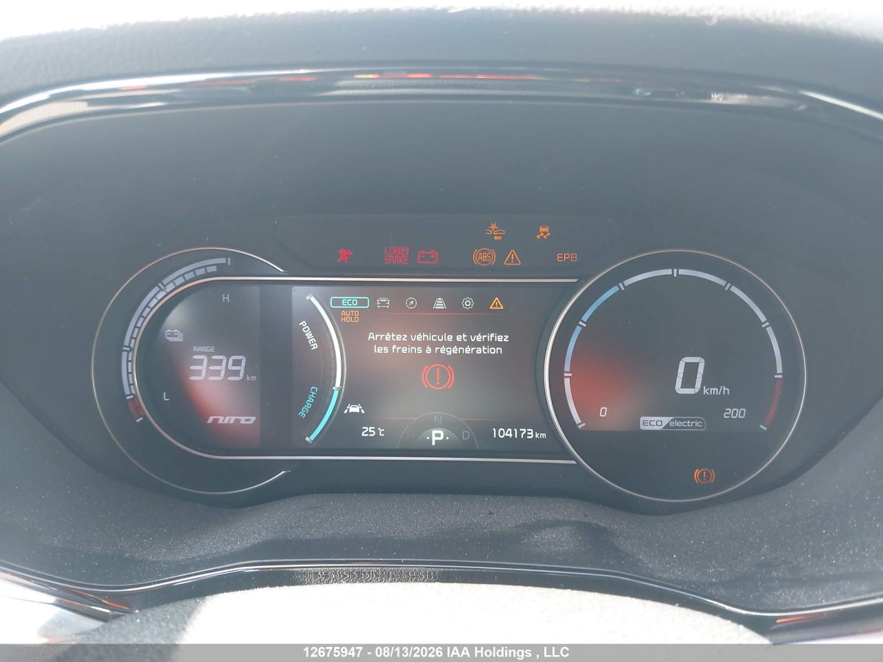 KNDCE3LG3L5062203 · 2020 KIA NIRO EV SX TOURING · 7/22
