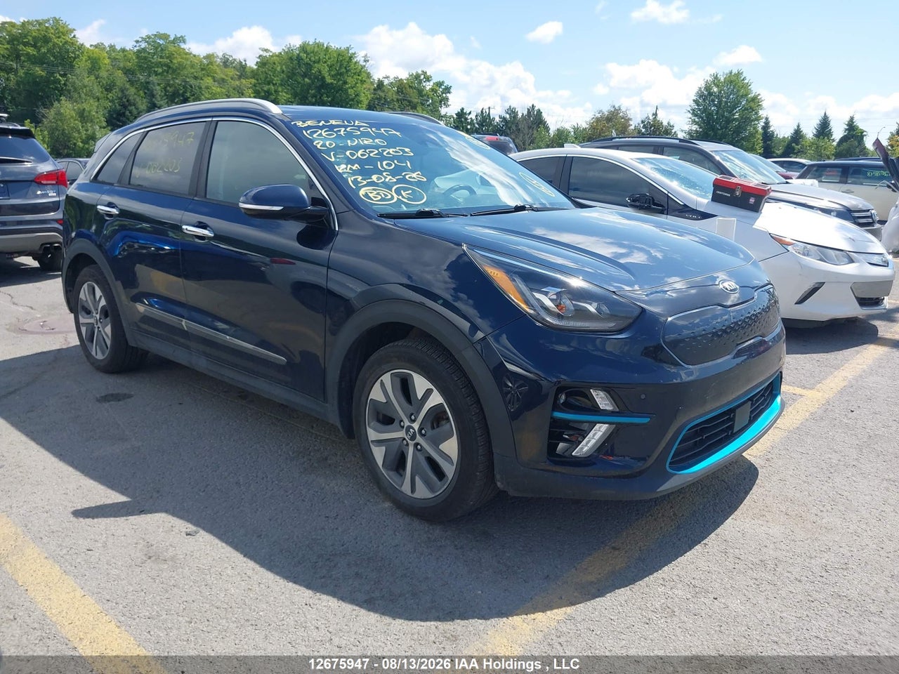 KNDCE3LG3L5062203 · 2020 KIA NIRO EV SX TOURING