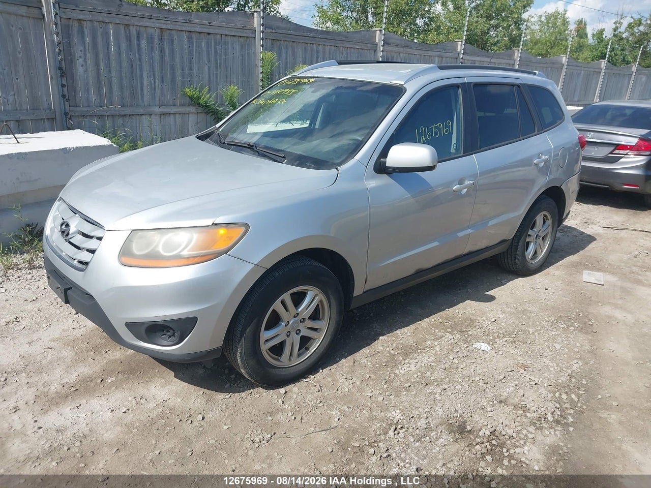 5NMSG3AB5AH412955 · 2010 HYUNDAI SANTA FE GLS · 2/17