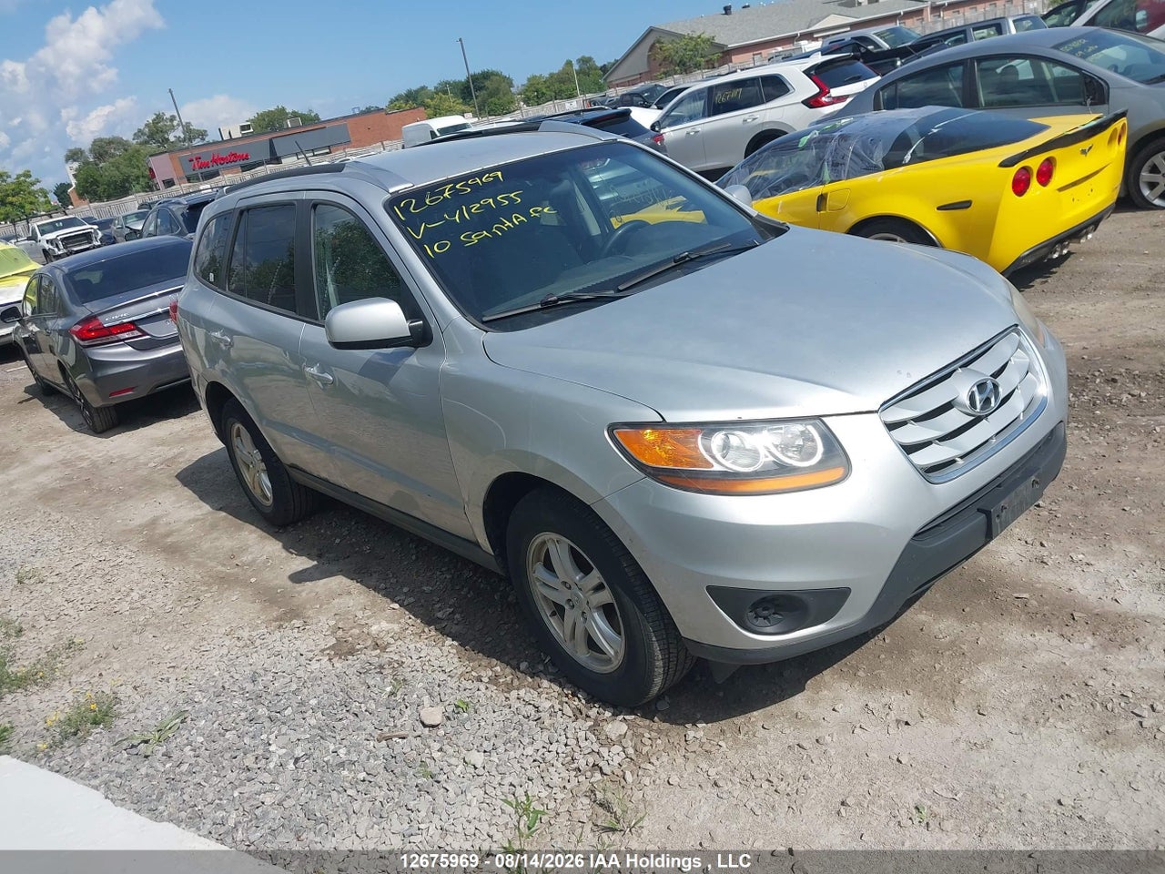 5NMSG3AB5AH412955 · 2010 HYUNDAI SANTA FE GLS