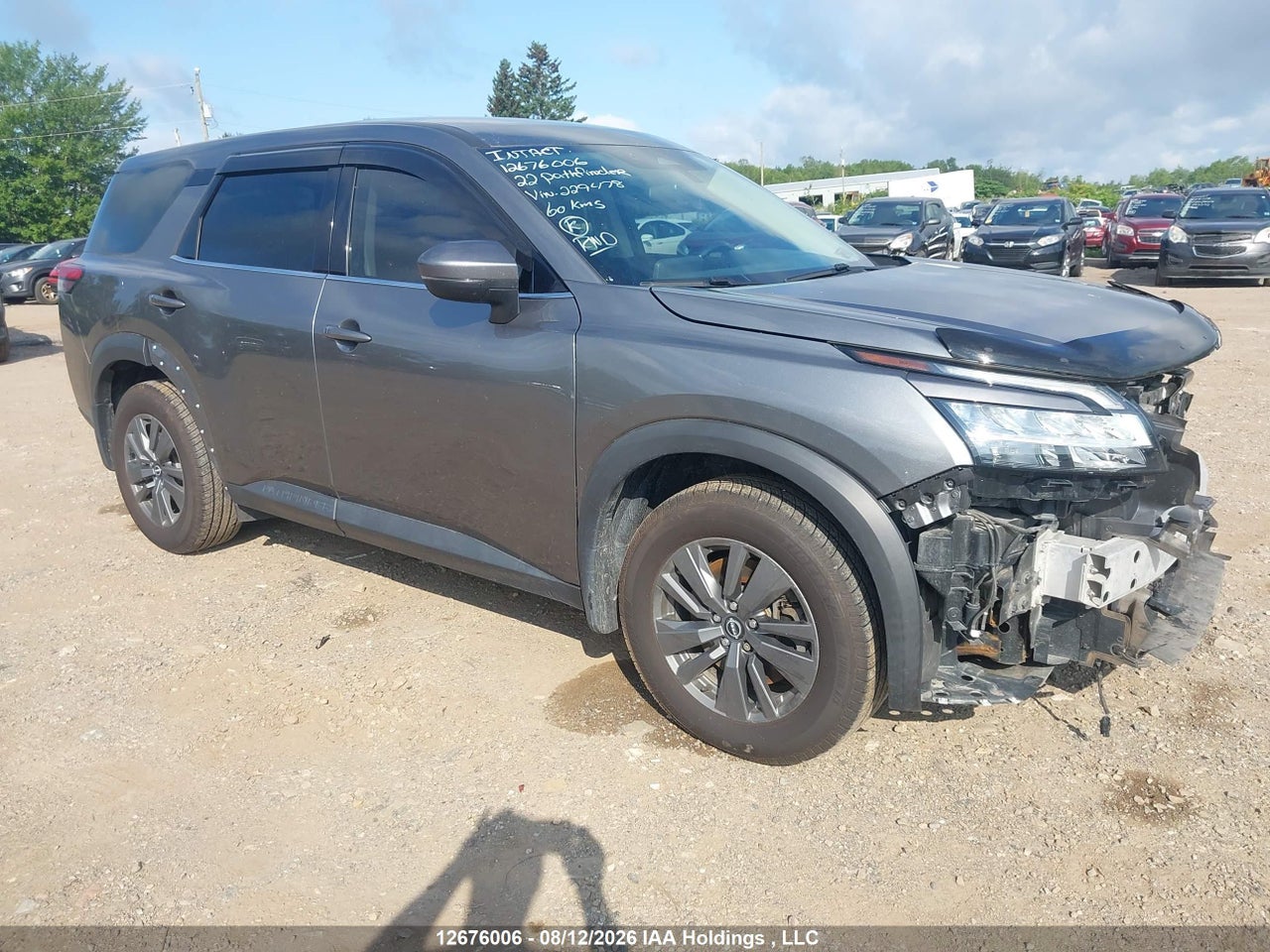 5N1DR3AC8NC229478 · 2022 NISSAN PATHFINDER S