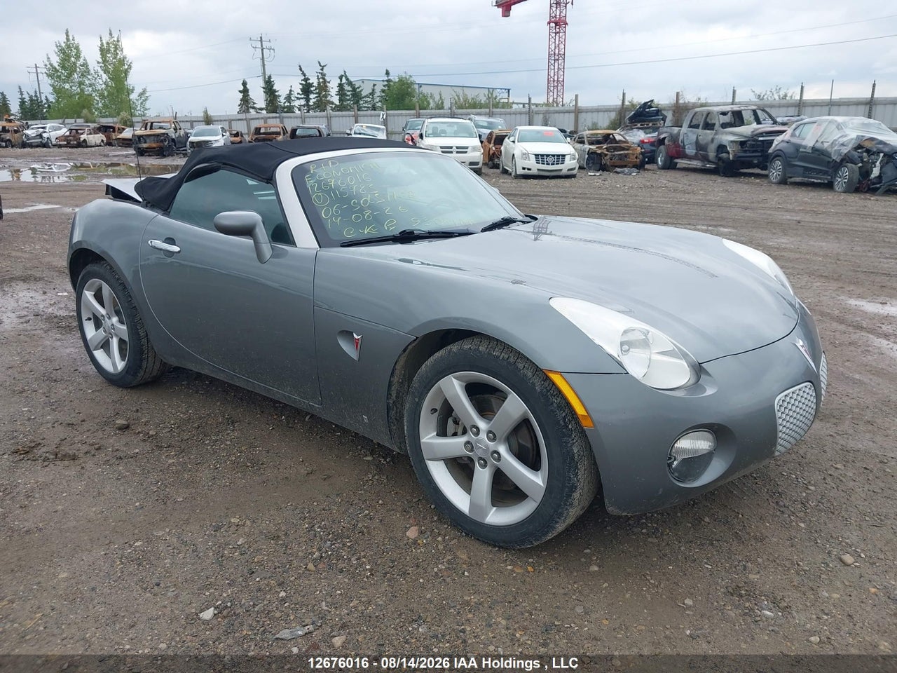 1G2MB35B96Y115783 · 2006 PONTIAC SOLSTICE