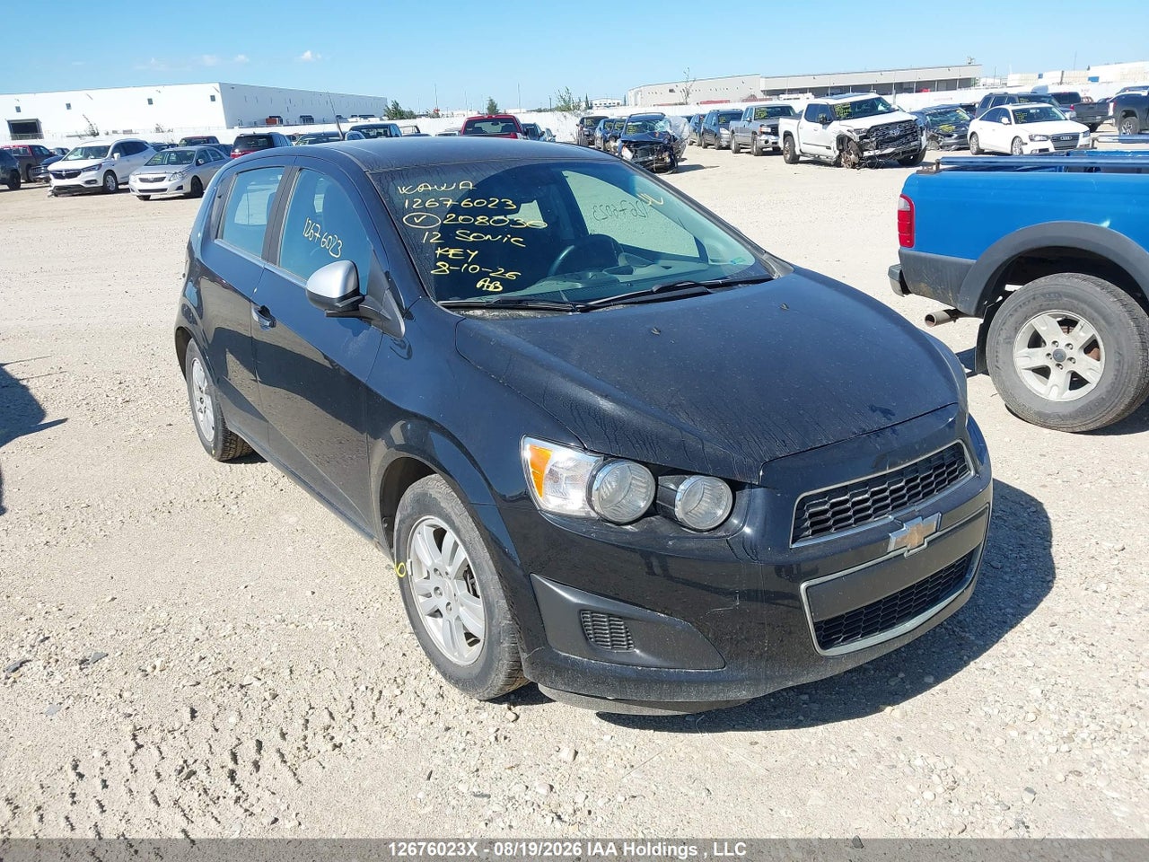 2012 CHEVROLET SONIC LT