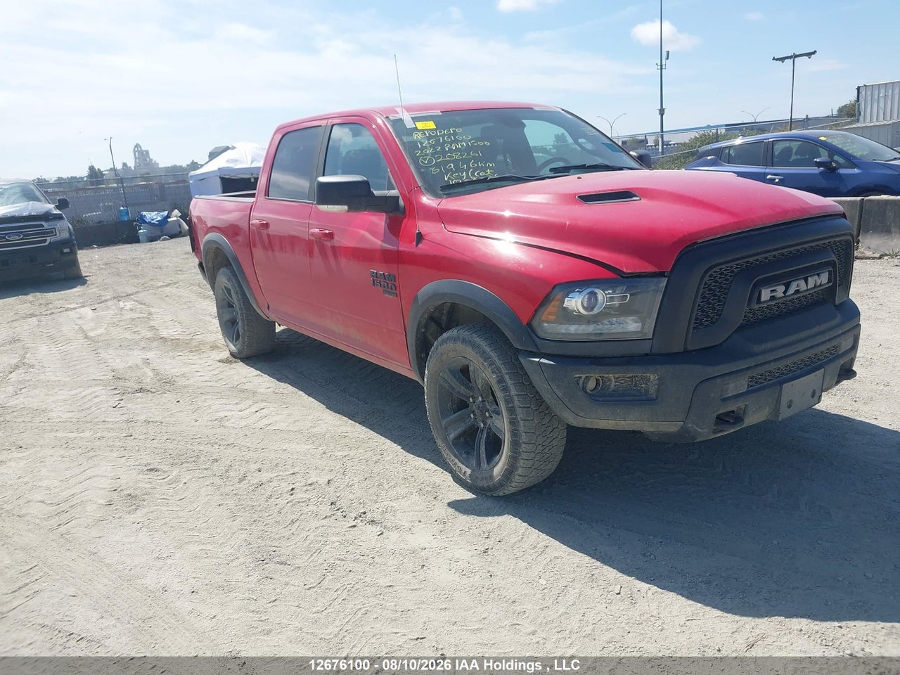 1C6RR7LG1NS208261 · 2022 RAM 1500 CLASSIC SLT