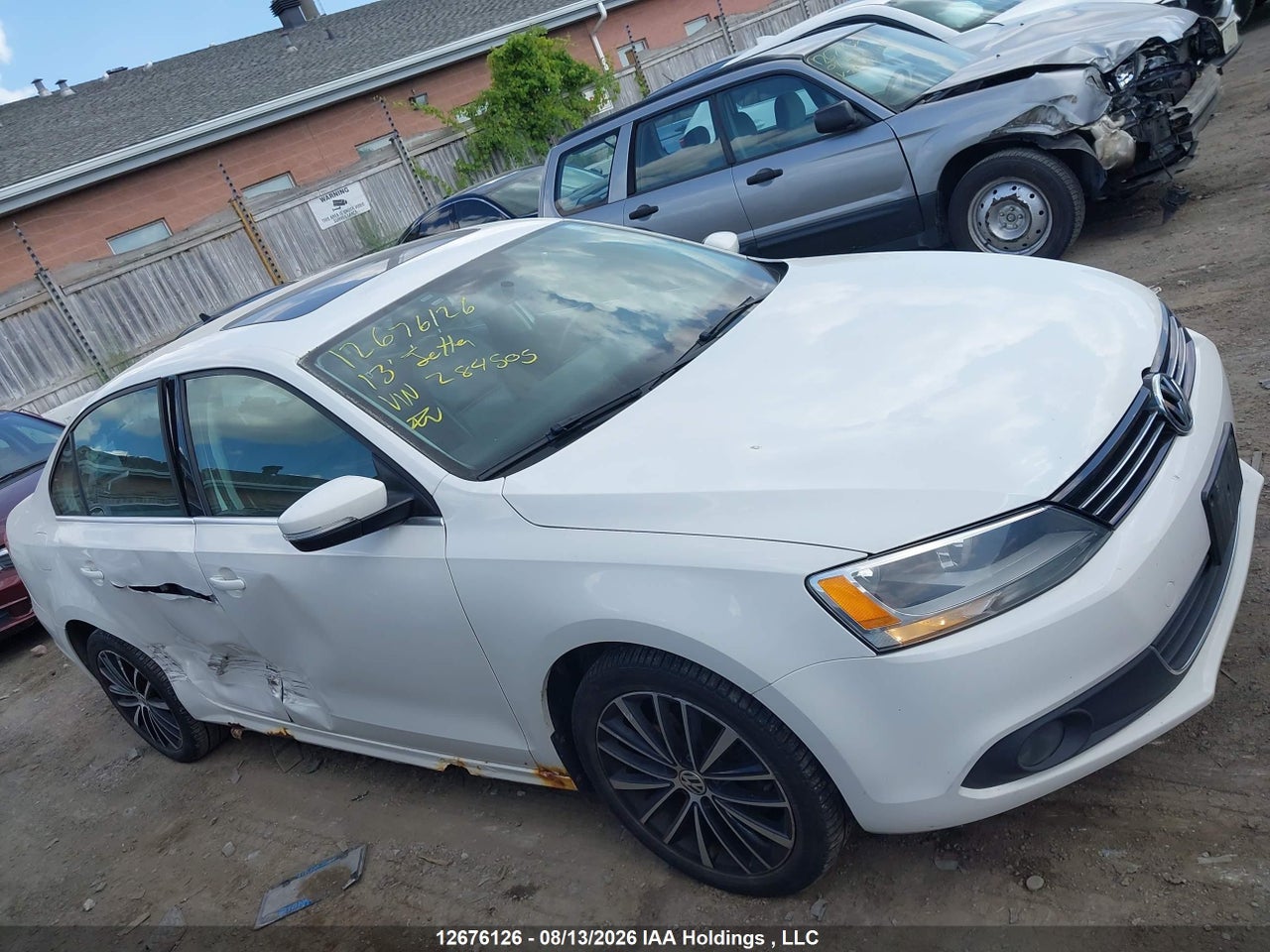 3VWLL7AJ5DM284505 · 2013 VOLKSWAGEN JETTA TDI · 6/16
