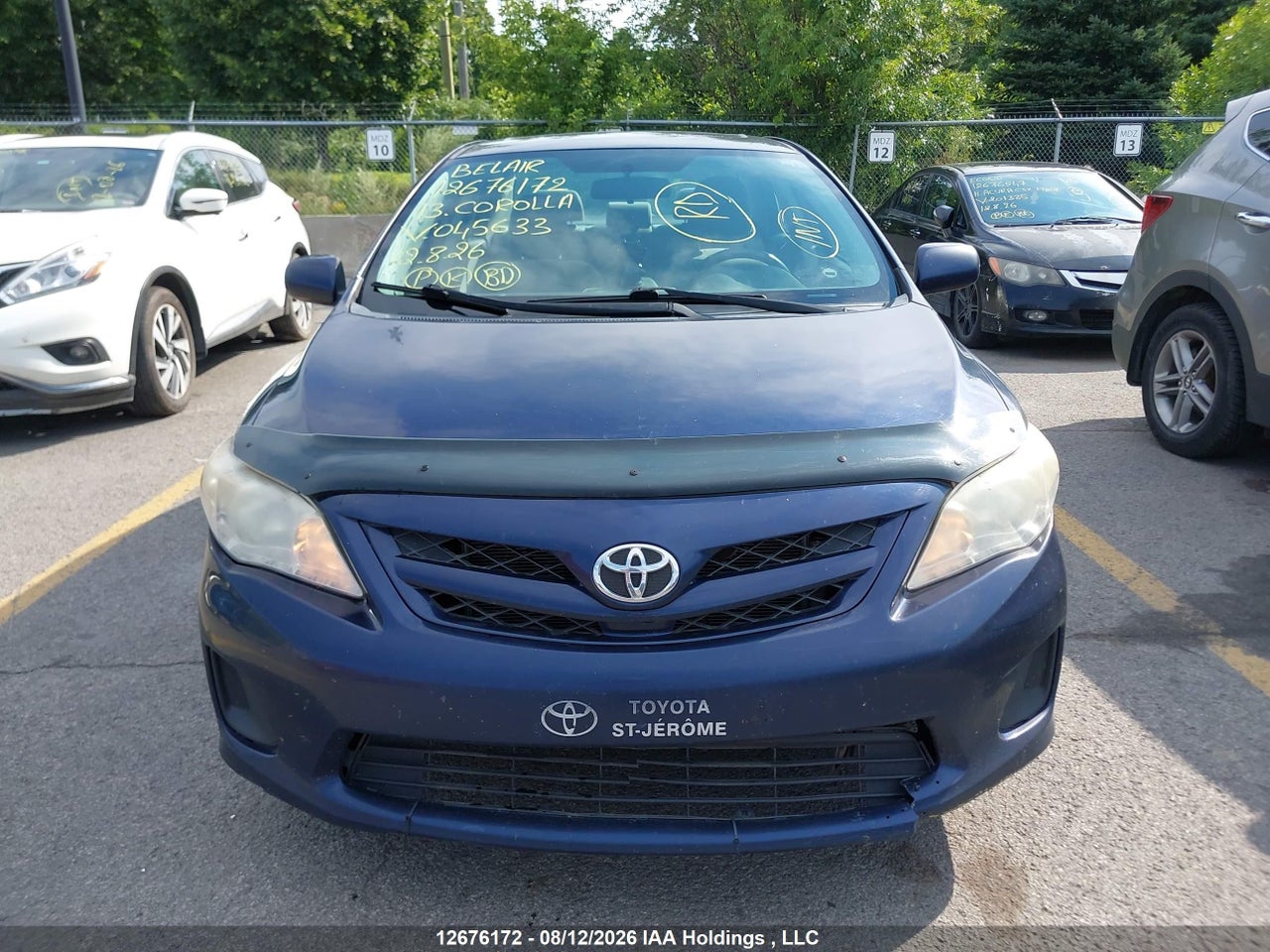 2T1BU4EE3DC045633 · 2013 TOYOTA COROLLA · 12/21