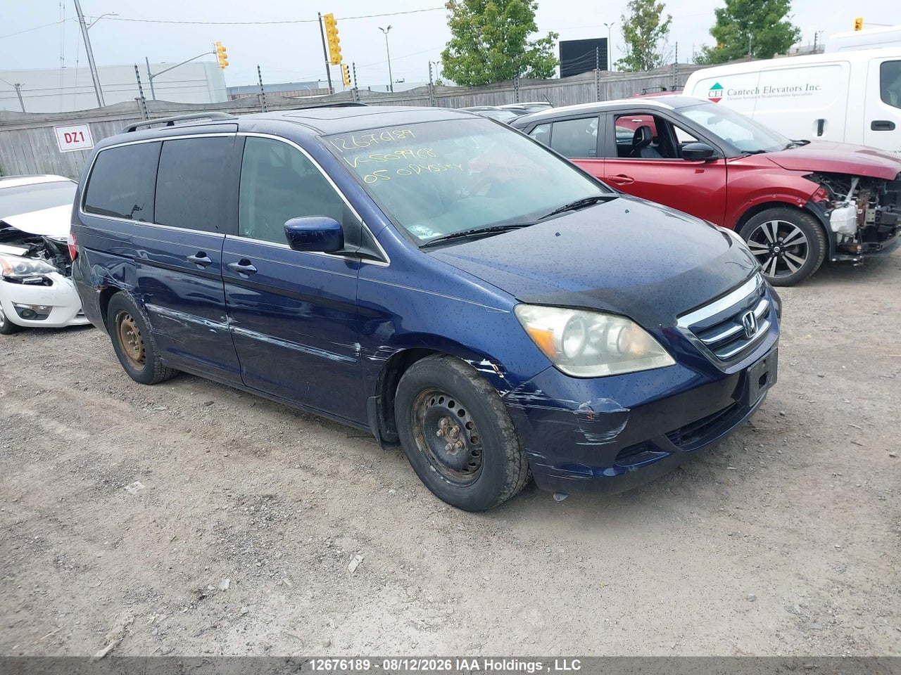 5FNRL38635B509968 · 2005 HONDA ODYSSEY EX-L