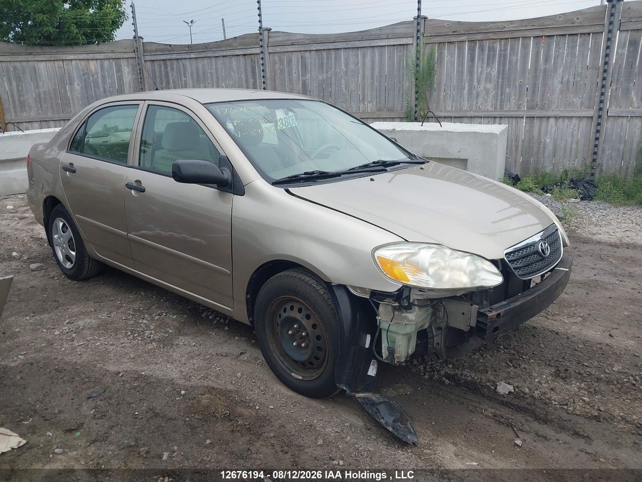 2T1BR32E38C899799 · 2008 TOYOTA COROLLA CE/LE/S