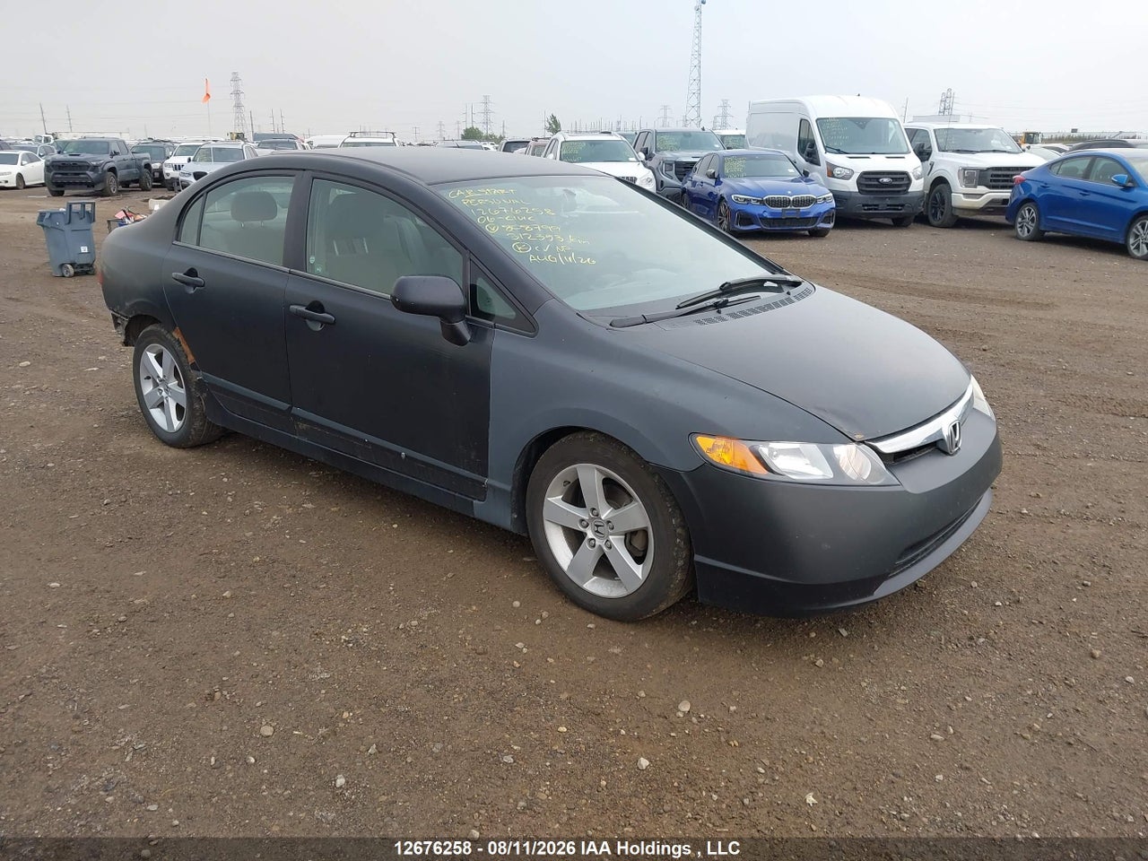 1HGFA16426L808799 · 2006 HONDA CIVIC LX