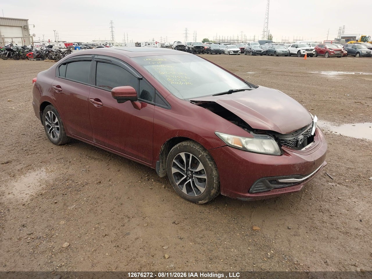 2HGFB2F58FH058382 · 2015 HONDA CIVIC EX