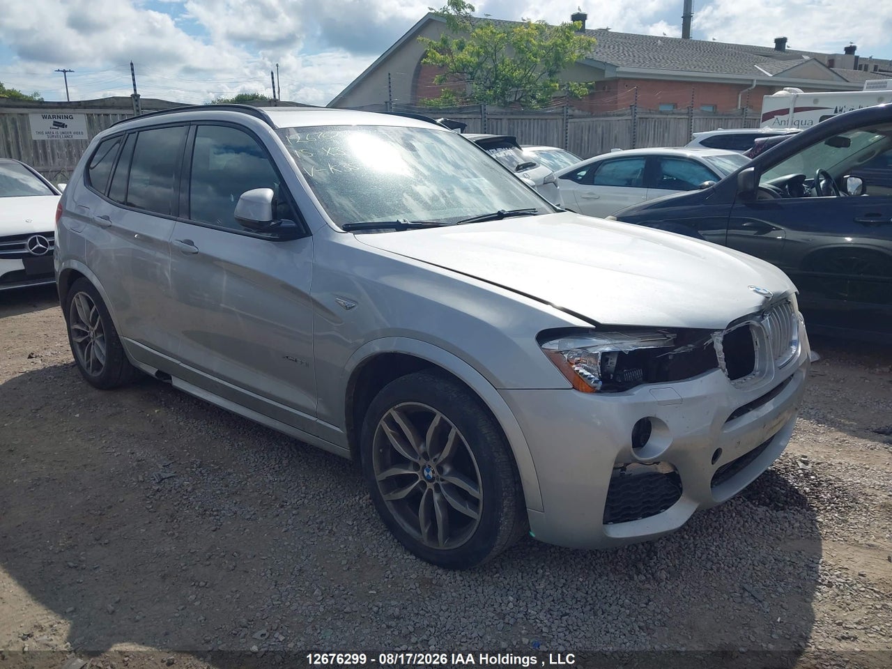 5UXWX7C5XF0K35423 · 2015 BMW X3 XDRIVE35i