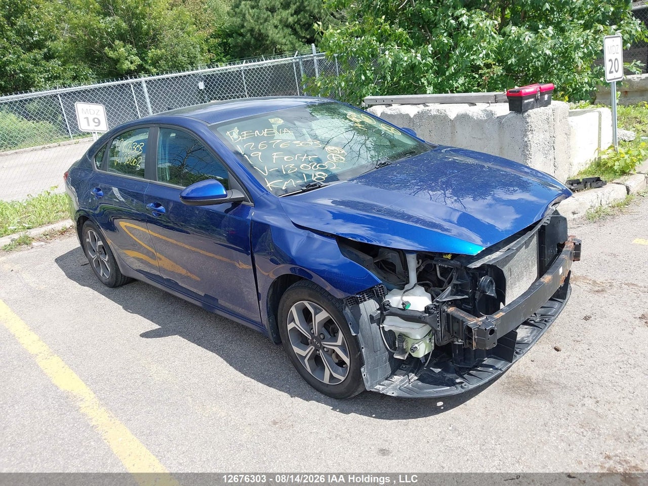 2019 KIA FORTE LX
